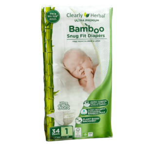 Pañales de bambú Cleary Herbal Etapa 1
