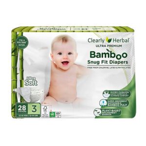 Clearly Herbal Talla 3 - bolsa 28 pañales