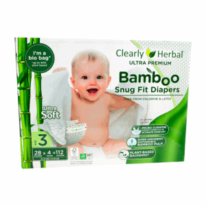 Clearly Herbal Talla 3 - caja 112 pañales