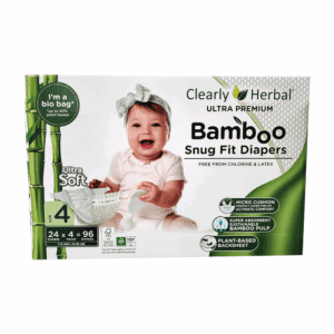 Clearly Herbal Talla 4 - caja 96 pañales